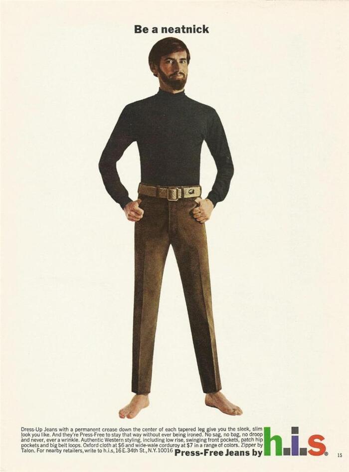 H.I.S Menswear Advertising (1960s–70s) 6