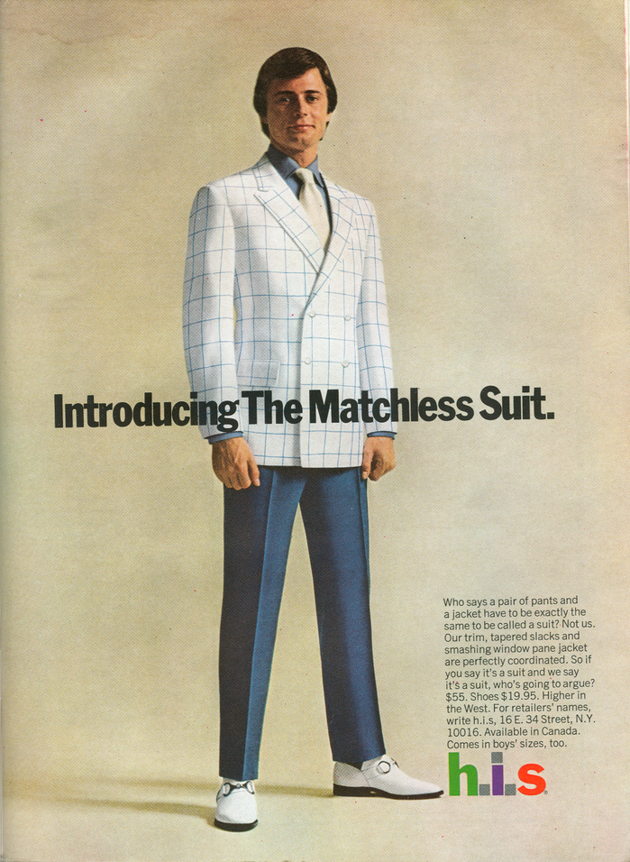 H.I.S Menswear Advertising (1960s–70s) 12