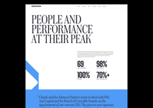 Johnson Partners website