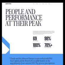 Johnson Partners website