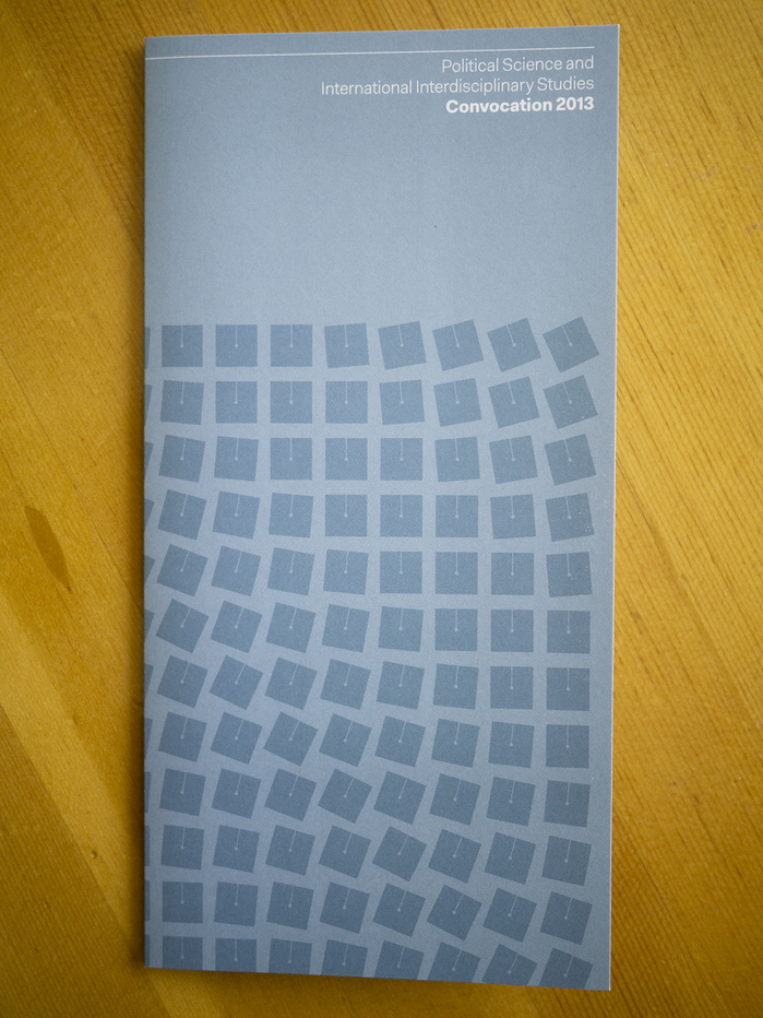 University of Illinois Political Science and International Interdisciplinary Studies 2013 Convocation Program 2