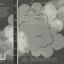 <cite>Cloudbusters: Intensity vs. Intention</cite> – 17th Tallinn Print Triennial exhibition guide book / catalogue