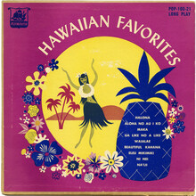 <cite>Hawaiian Favorites</cite> album art (Plymouth Records)