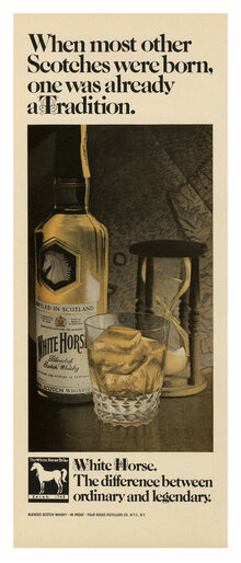 White Horse ad (1969)
