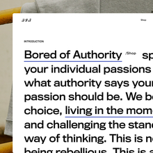 Bored Of Authority website