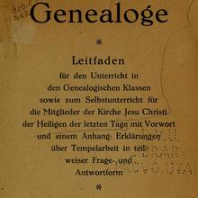 <cite>Der praktische Genealoge</cite> by Oswald Seifert