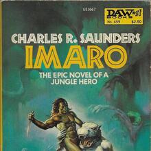 <span><cite>Imaro</cite> by Charles R. Saunders (DAW)</span>