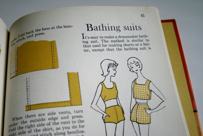Better Homes and Gardens Creative Sewing Library book covers 4