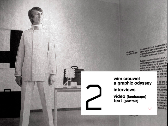 Wim Crouwel: A Graphic Odyssey, Unit Editions 9