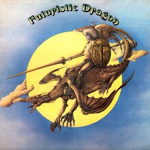 T. Rex – <cite>Futuristic Dragon</cite> album art and poster
