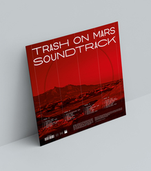 <cite>Trash On Mars Soundtrack</cite> album art