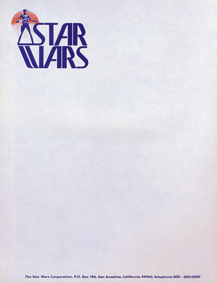 Star Wars logo, prerelease version 4