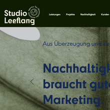 Studio Leeflang website