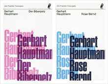 <cite>Der Biberpelz</cite> (The Beaver Coat) and <cite>Rose Bernd</cite> by Gerhart Hauptmann