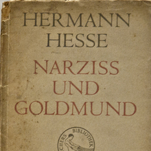 <cite>Narziß und Goldmund</cite> (Narcissus and Goldmund) by Hermann Hesse, Suhrkamp 1948 Edition