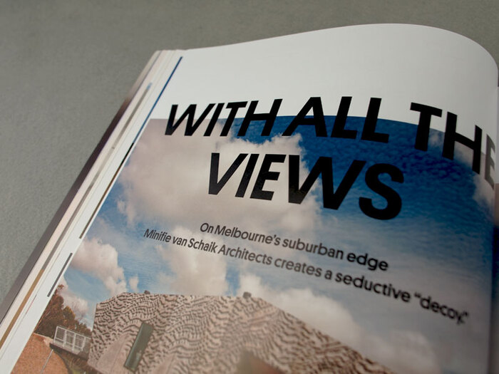 Architecture Australia, March 2012 Redesign 6