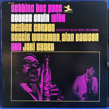 Booker Ervin with Dexter Gordon et al. – <cite>Setting the Pace</cite> album art