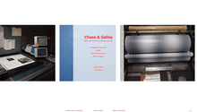 Chase &amp; Galley website