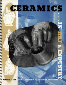 <cite>Ceramics in Art &amp; Industry</cite>, number 1, 1938