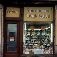 Weine Spirituosen Tabakwaren shop, Leipzig