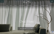 Oval Hotel website