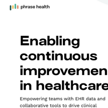 Phrase Health website