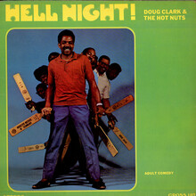 Doug Clark &amp; the Hot Nuts – <cite>Hell Night!</cite> album art
