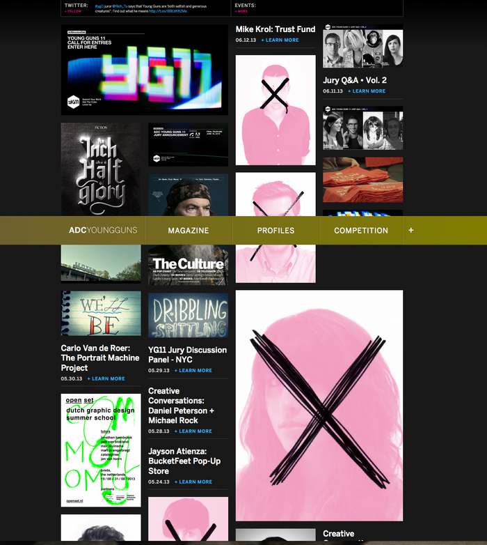 ADC Young Guns Website 2
