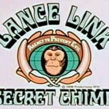 <cite>Lancelot Link, Secret Chimp</cite>