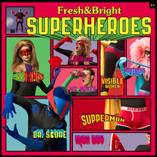 Diesel Fresh &amp; Bright Superheroes campaign