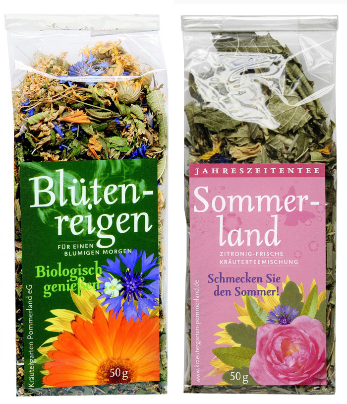 Kräutergarten Pommerland herbal teas 3