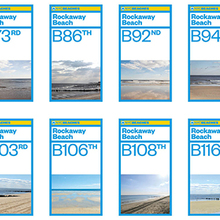 NYC Beaches identity