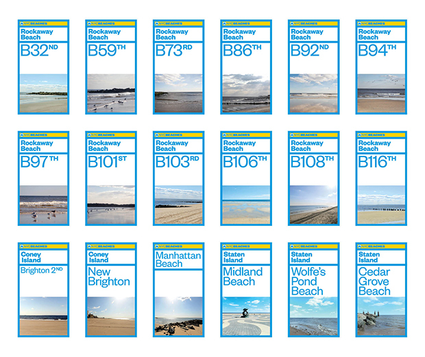 NYC Beaches identity 4