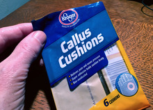 Kroger Callus Cushions packaging