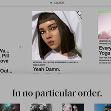 <cite>Fictional Journal</cite> website