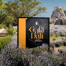 <cite>Gala Dalí, the surrealist muse</cite>, Château des Baux-de-Provence
