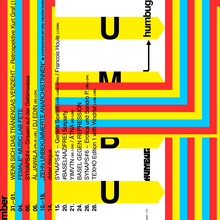 Humbug November 2020 program poster series