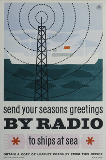 Season greetings poster, Royal Mail