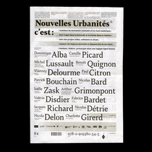 <cite>Nouvelles Urbanités</cite>