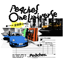 “Start Your Engines: Peaches is Reigniting Car Culture” illustration