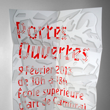 <span>Ésa Cambrai open days 2013 poster</span>