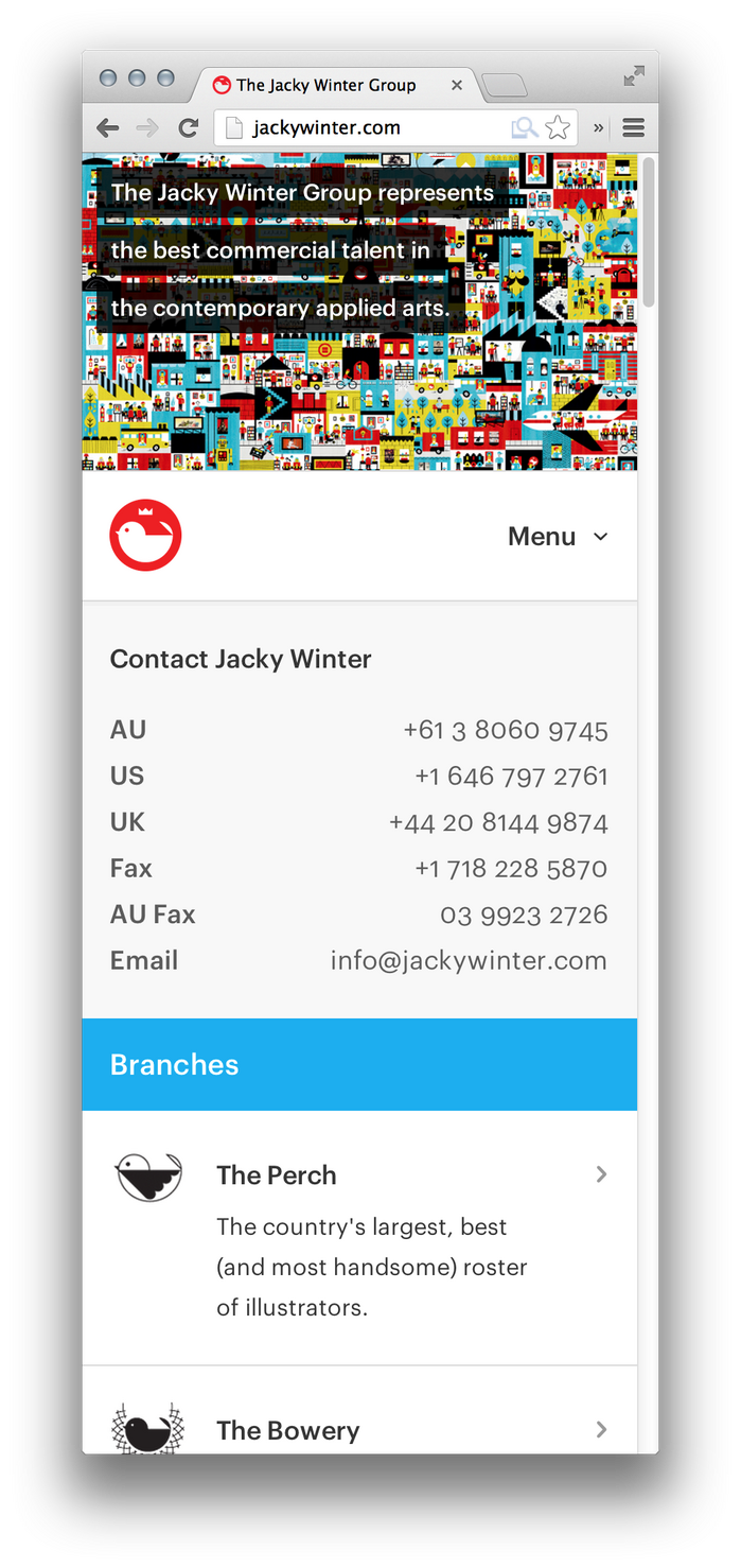 The Jacky Winter Group 1