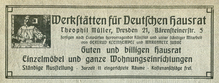 Werkstätten für Deutschen Hausrat ad (1906)