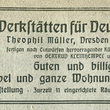 Werkstätten für Deutschen Hausrat ad (1906)