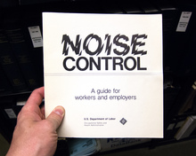 <cite>Noise Control – A guide for workers and employers</cite>