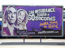 Swiftcover Iggy Pop ad campaign