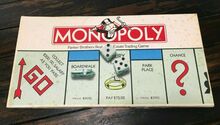 <cite>Monopoly</cite> board game (Parker Brothers, 1985)