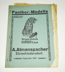 Panther-Modelle product catalog by A.<span class="nbsp">&nbsp;</span>Atmanspacher (1939)