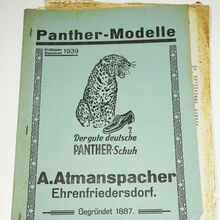 Panther-Modelle product catalog by A.<span class="nbsp">&nbsp;</span>Atmanspacher (1939)