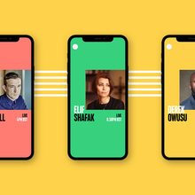 Edinburgh International Book Festival identity 2020